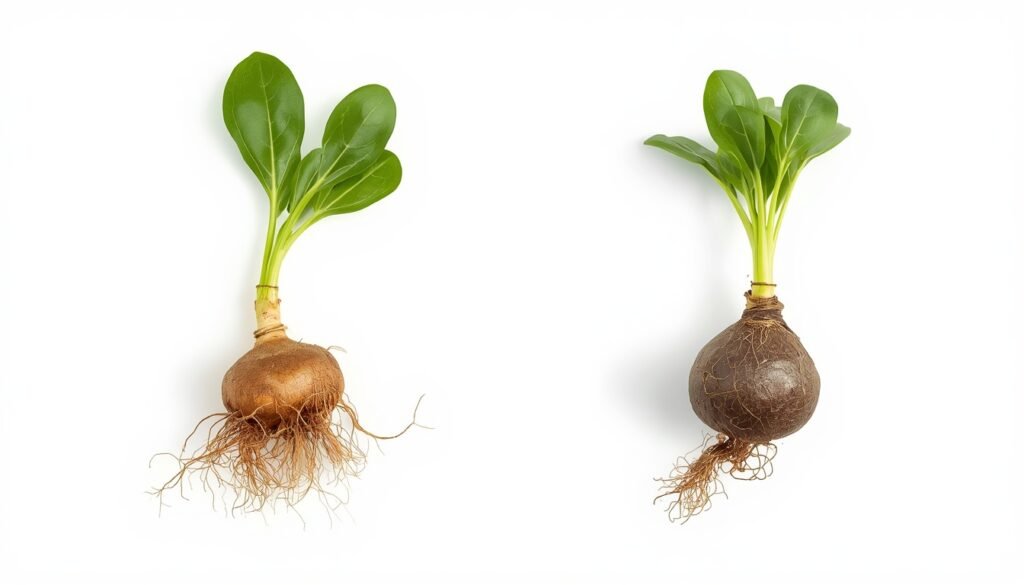 healthy vs rotting pothos cutting