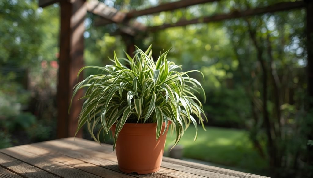 Can Spider Plants Live Outside?
Side by side spider plants, one healthy in shade and one scorched in strong sun