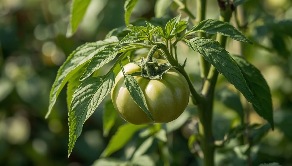 Why Are My Tomato Leaves Curling: Causes, Symptoms & Fixes 4 New healthy tomato growth emerging above older curled leaves, showing recovery